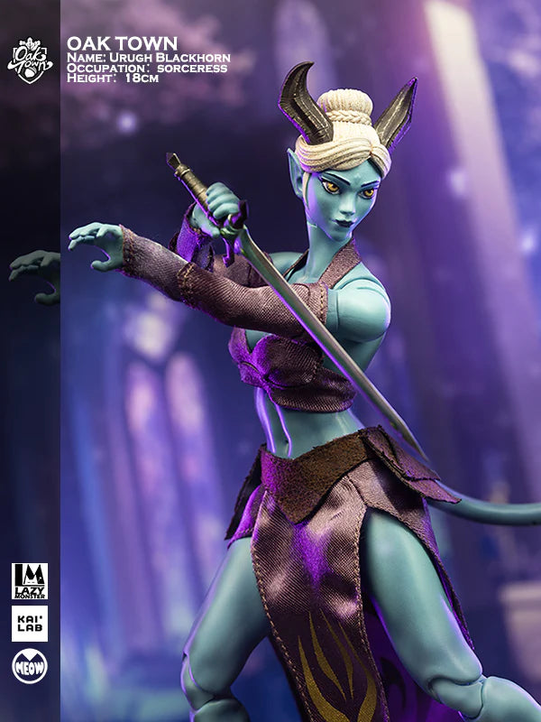 (Pre-Order) Lazy Monster Studio Oak Town 1/12 Darkmoon Assassin and Sorceress