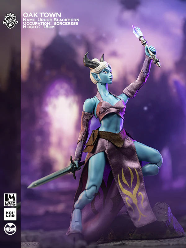 (Pre-Order) Lazy Monster Studio Oak Town 1/12 Darkmoon Assassin and Sorceress