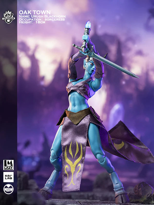 (Pre-Order) Lazy Monster Studio Oak Town 1/12 Darkmoon Assassin and Sorceress