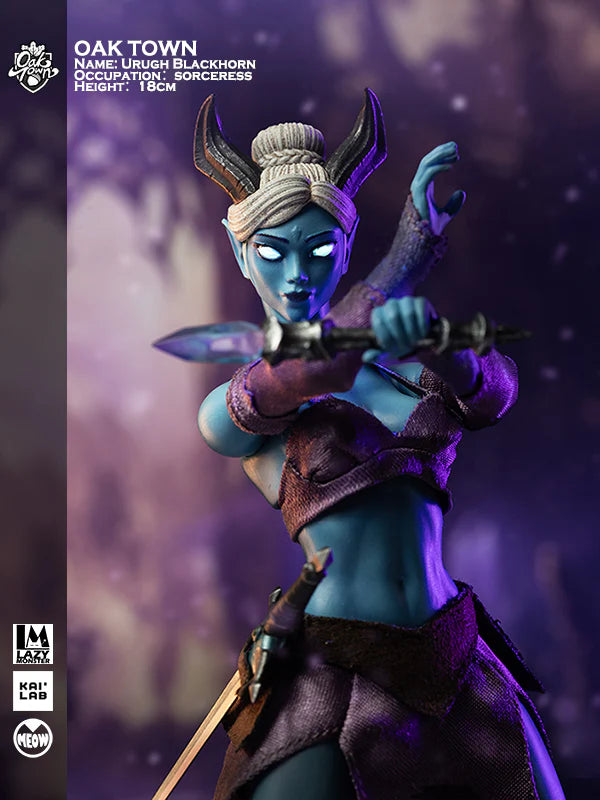 (Pre-Order) Lazy Monster Studio Oak Town 1/12 Darkmoon Assassin and Sorceress