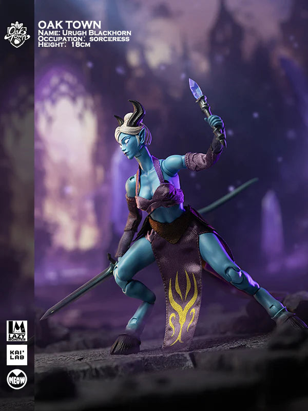 (Pre-Order) Lazy Monster Studio Oak Town 1/12 Darkmoon Assassin and Sorceress