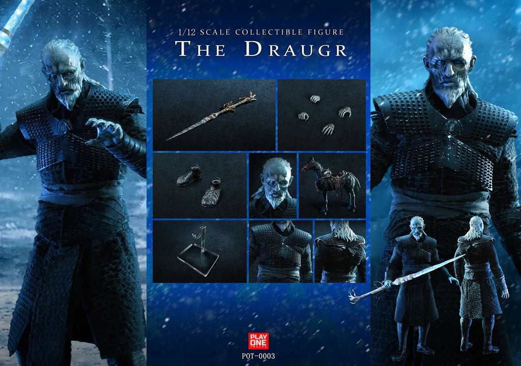 (Pre-Order) Play One The 1/12th scale The Draugr Figure and Horse Deluxe Set