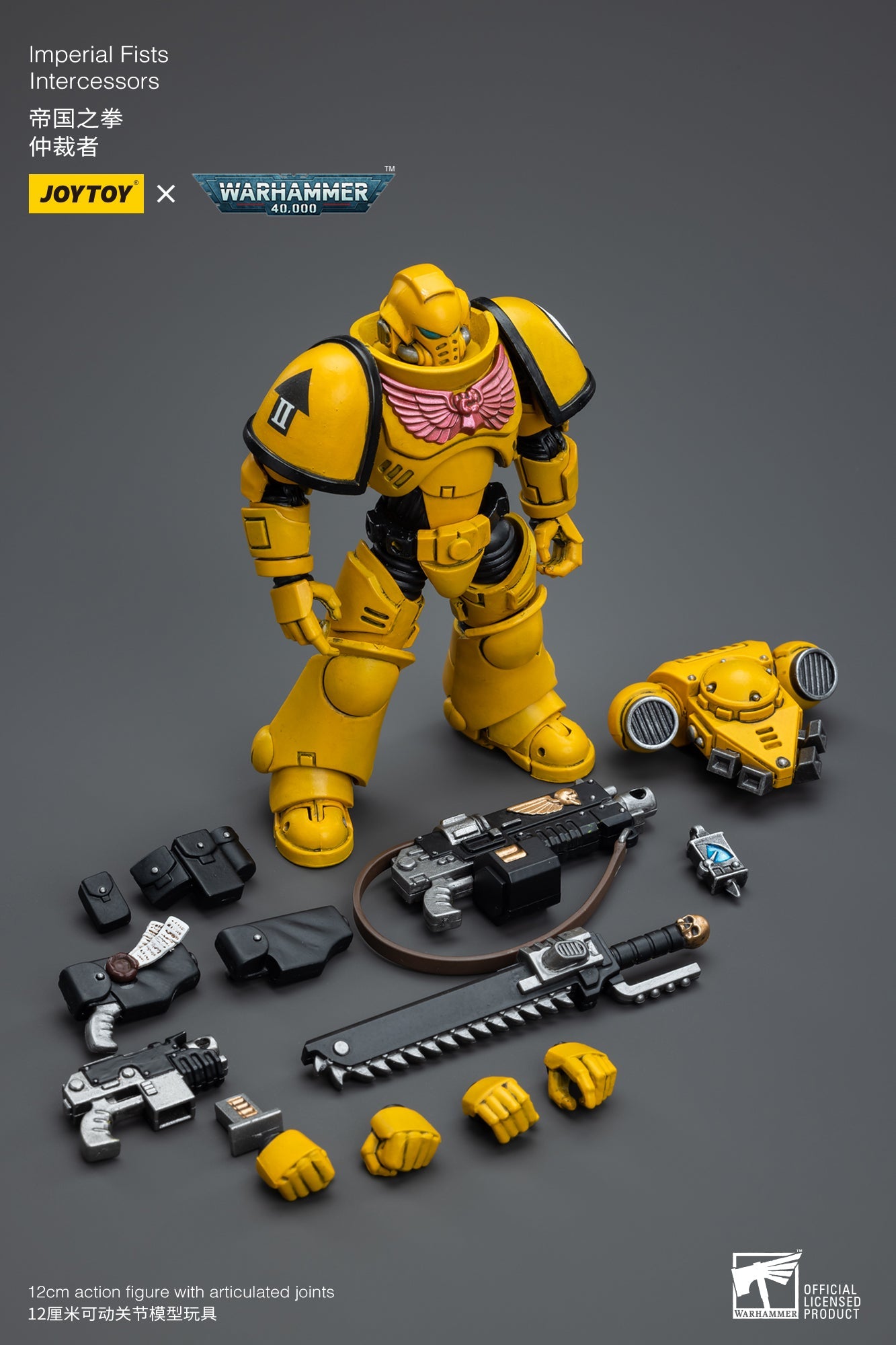 Warhammer 40K Imperial Fists Intercessors (In Stock)