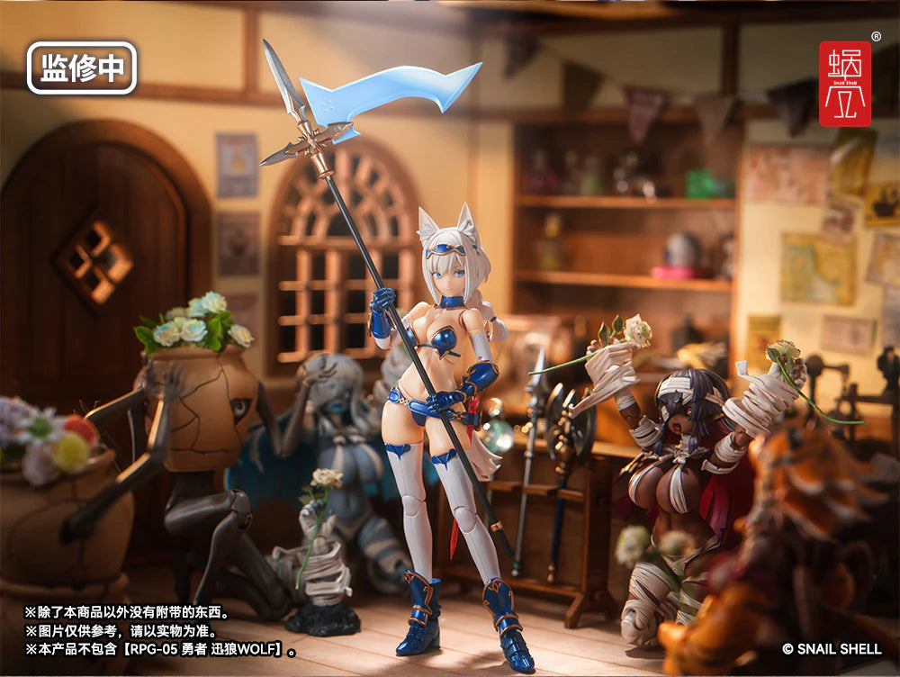 (Pre-Order) Snail Shell 1/12 RPG-05 Wolf action figure and accessories kit