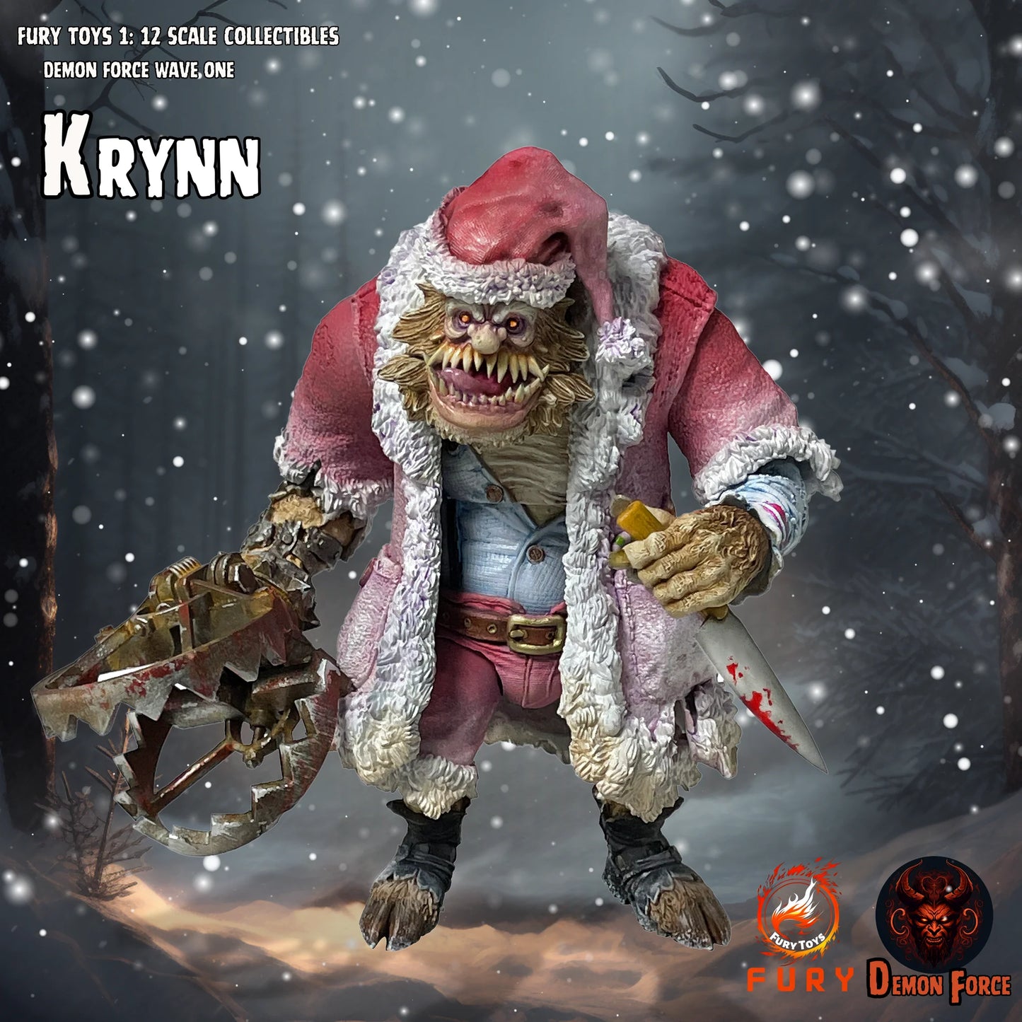 (Pre-Order) Fury toys Demon Force wave 1 1/12 The brother Krynn 7 inches action figure