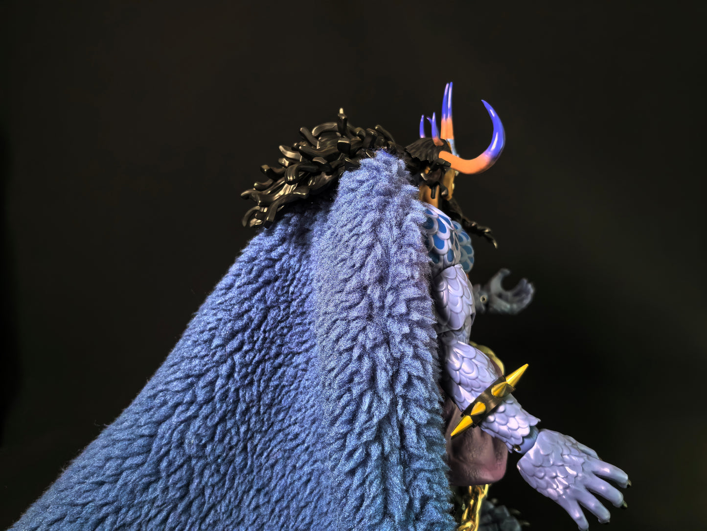 Custom 1/12 Clothing Accessories for SHF Kaido soft cloak