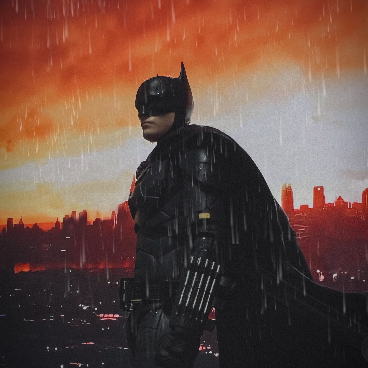 Custom 1/12 Clothing Accessories for S.H.Figuarts SHF Batman Cloak 1/12