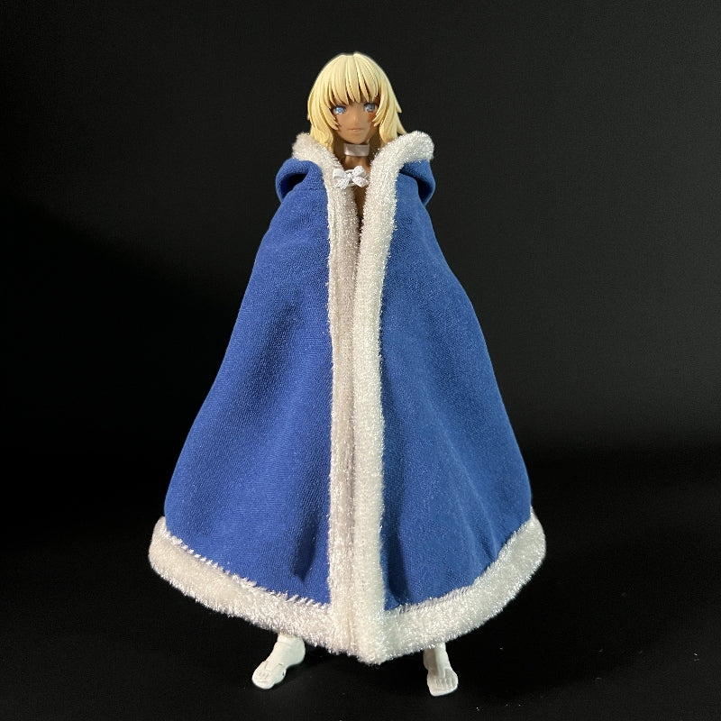 Custom 1/12 Clothing Accessories for Xmas Cloak Two Colours for 1/12 figures