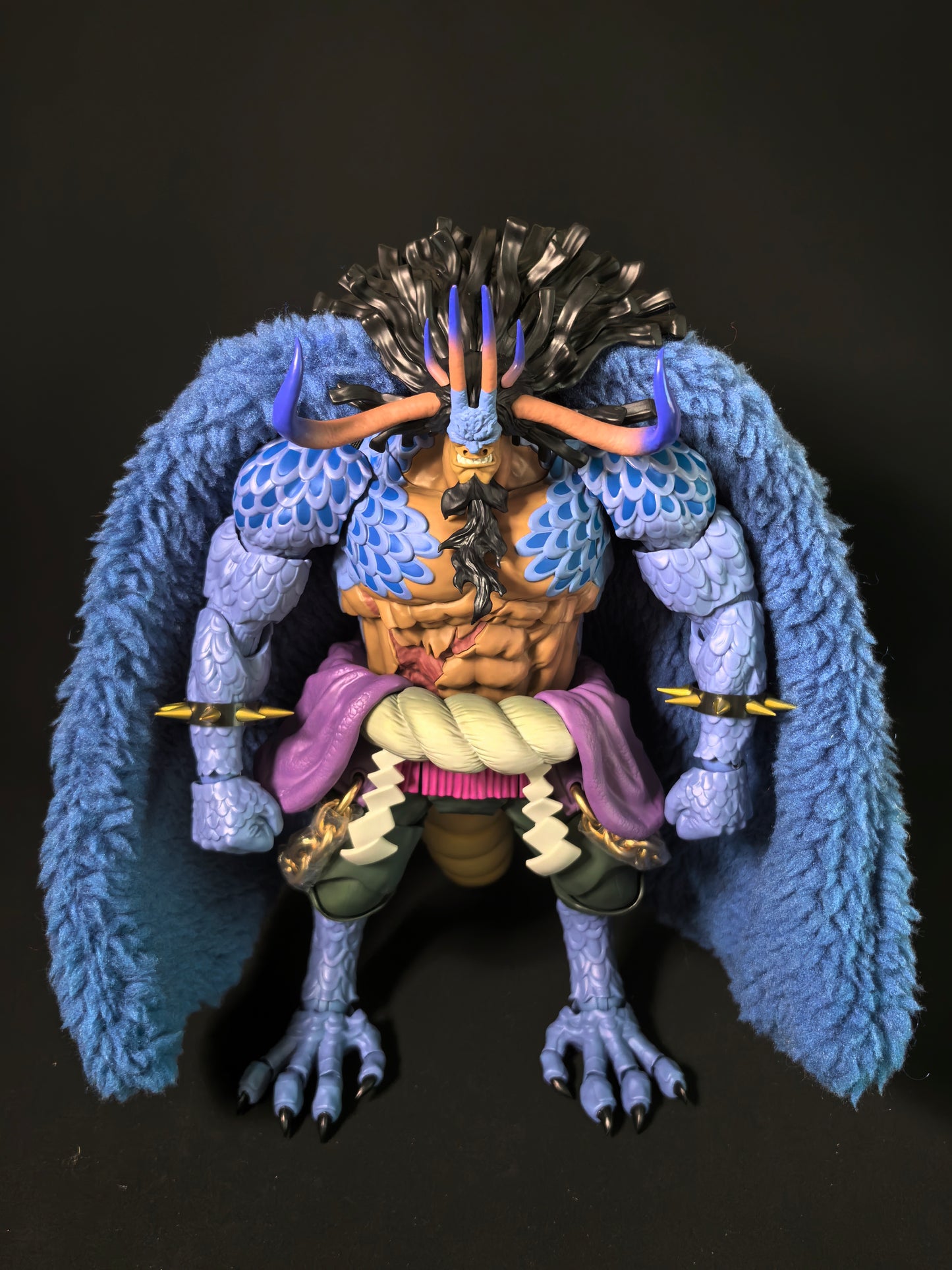 Custom 1/12 Clothing Accessories for SHF Kaido soft cloak
