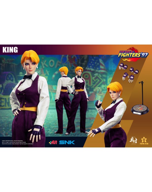 (Pre-Order) Tunshi Studio The King of Fighters '97 KING 1/6 Scale Figure