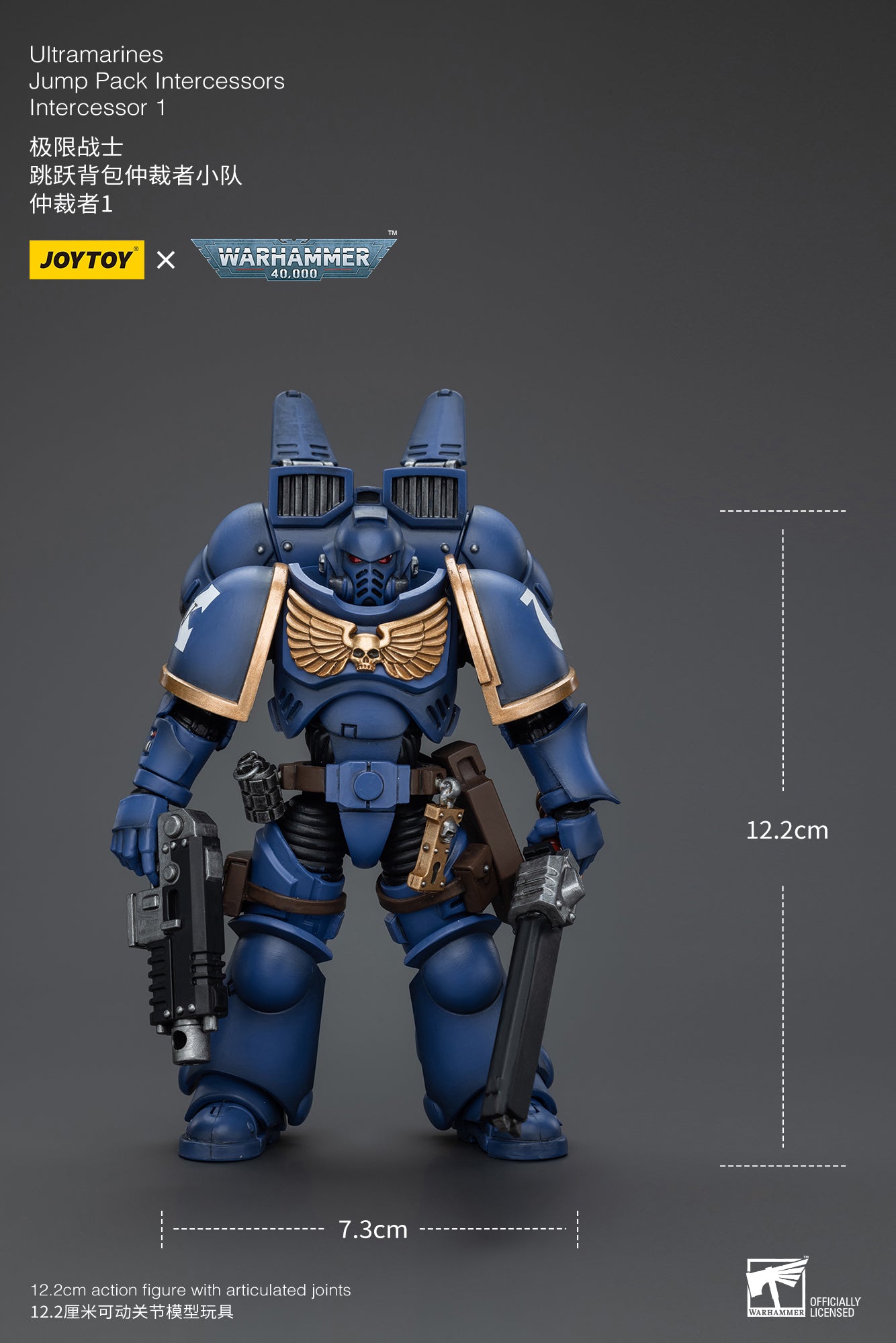 (Pre-Order) Warhammer 40k Ultramarines Jump Pack Intercessors Intercessor 1