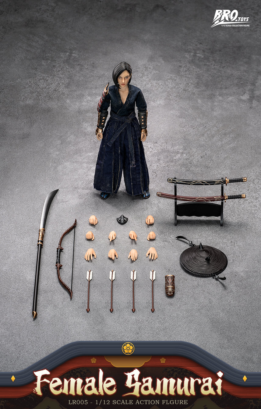 (Pre-Order) Brotoys 1/12 LR005 Female Samurai action figure