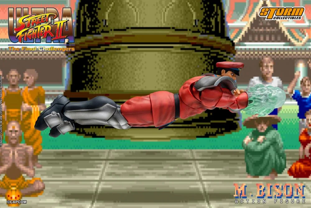 (Pre-Order) Storm Collectibles Ultra Street Fighter II: The Final Challengers M. Bison 1/12 Scale Action Figure