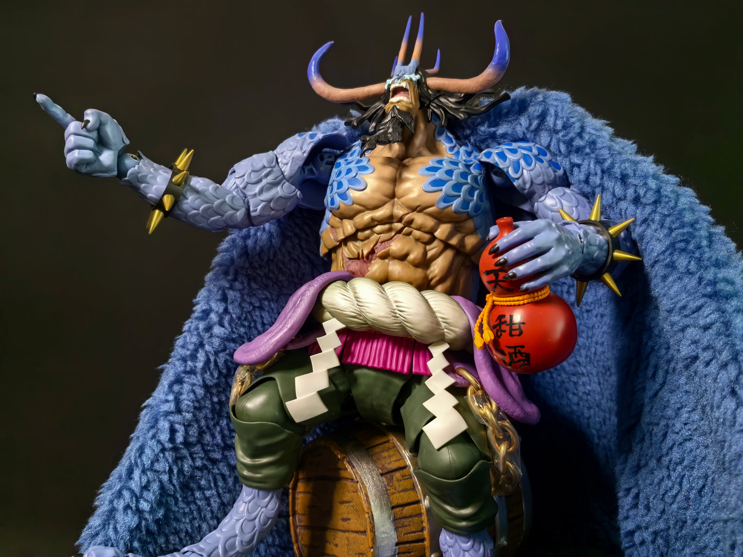Custom 1/12 Clothing Accessories for SHF Kaido soft cloak