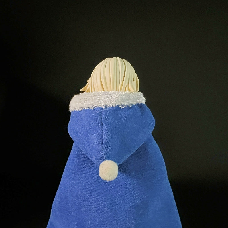 Custom 1/12 Clothing Accessories for Xmas Cloak Two Colours for 1/12 figures
