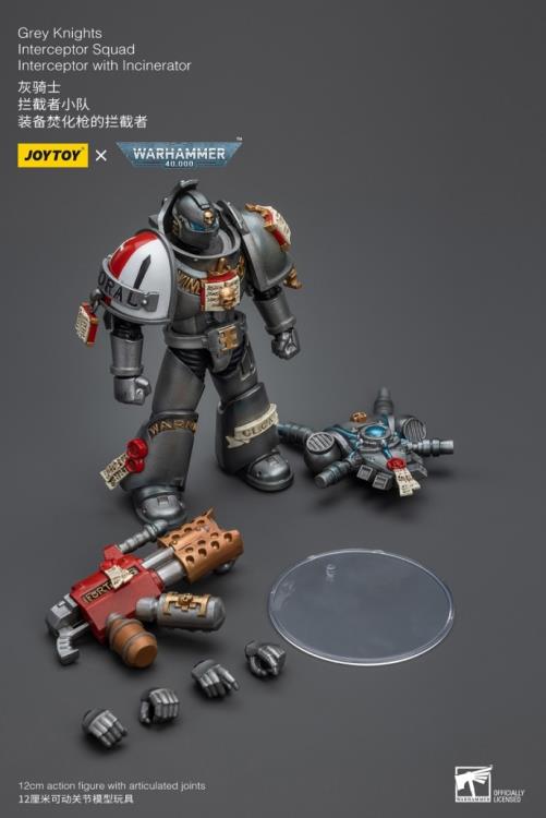 (Pre-Order) Warhammer 40K Grey Knights Interceptor Squad Interceptor with Incinerator