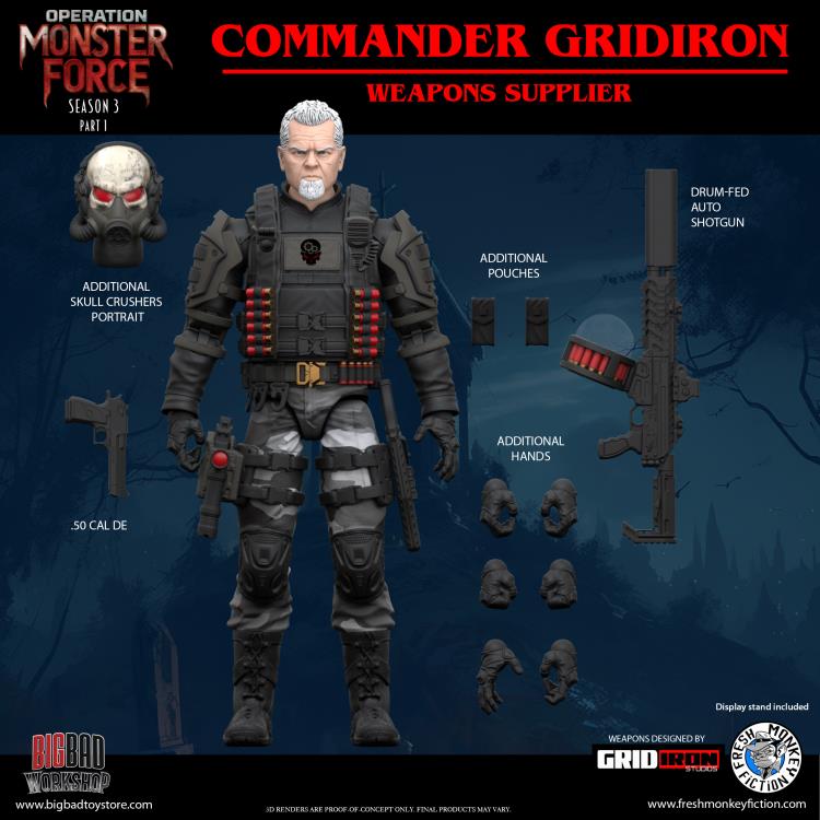 (Pre-Order) Operation: Monster Force Season 03 (Part 1) The Ambassador of R'lyeh 1/12 Scale Action Figure