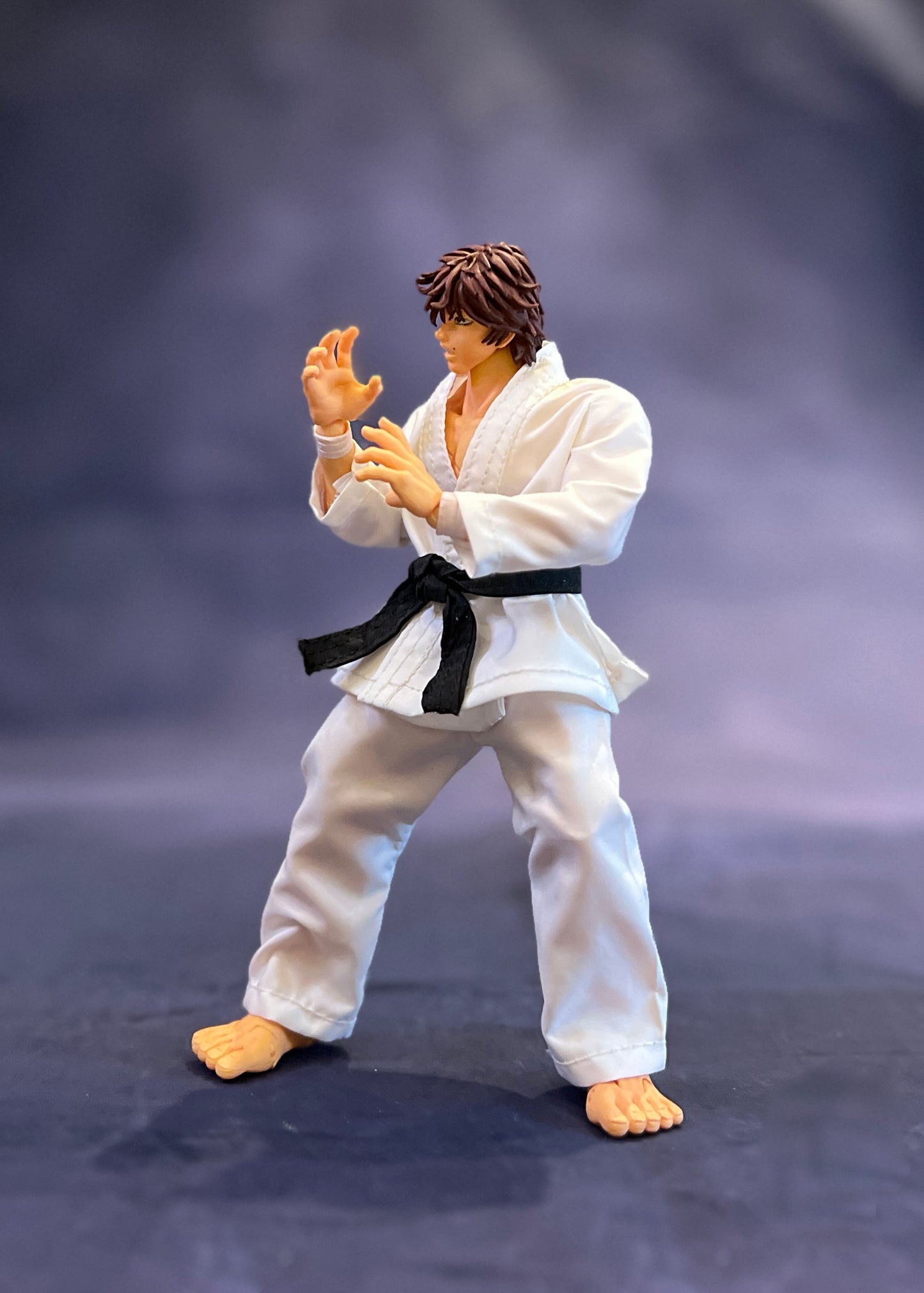 Custom 1/12 Clothing Accessories for Storm Toys Baki White Cloth for 1/10 Figures