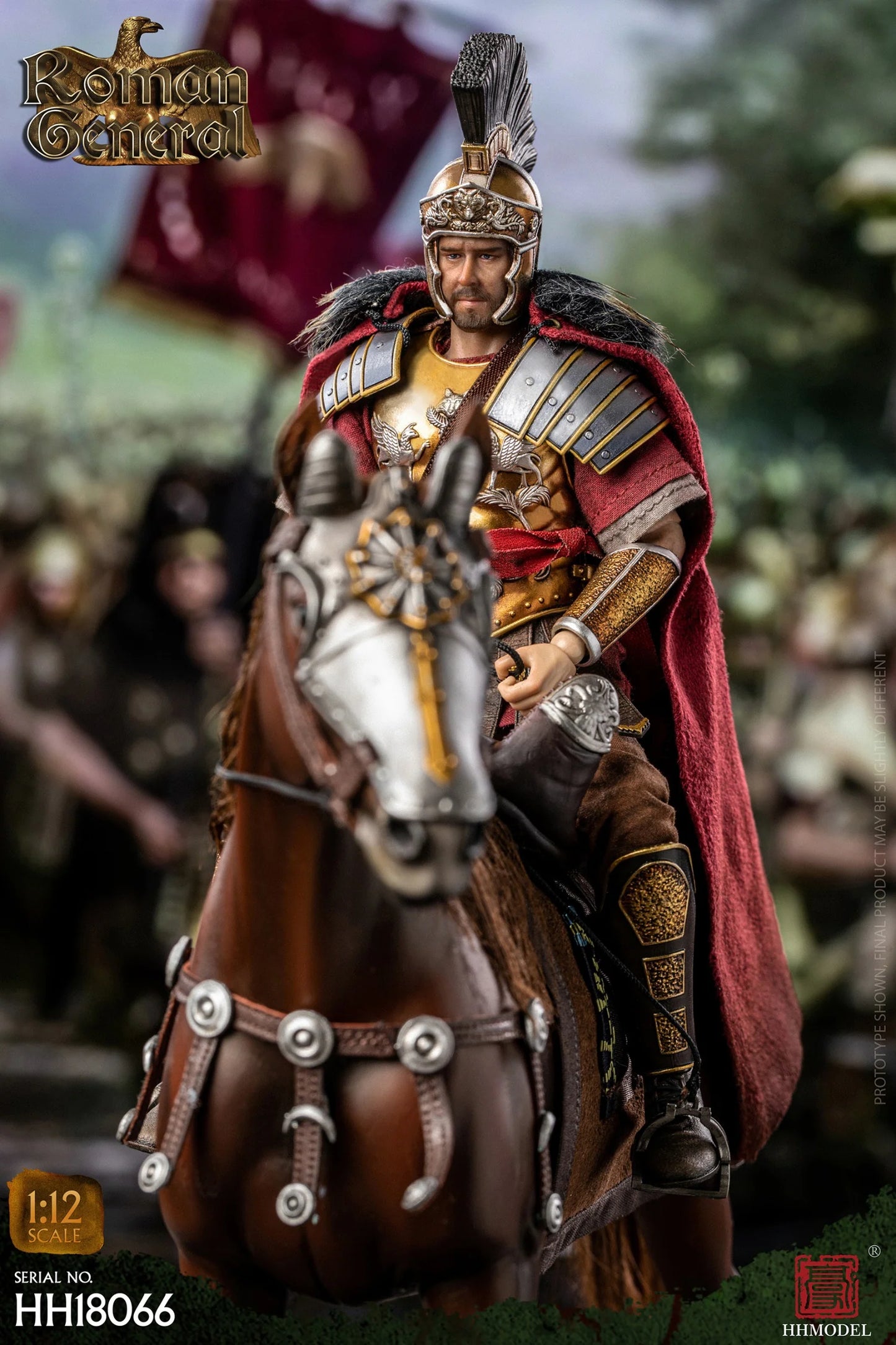 (Pre-Order) HHMODEL 1/12 Imperial Legion - Roman General HH18066
