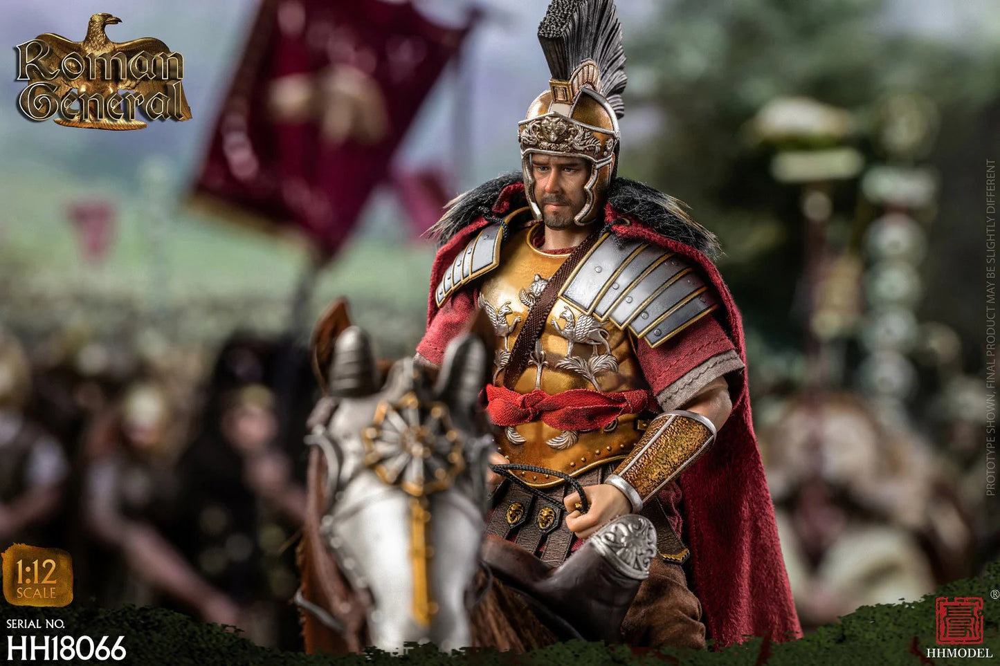 (Pre-Order) HHMODEL 1/12 Imperial Legion - Roman General HH18066