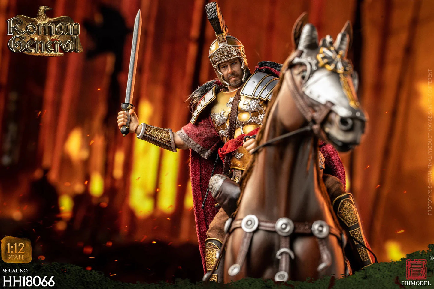 (Pre-Order) HHMODEL 1/12 Imperial Legion - Roman General HH18066