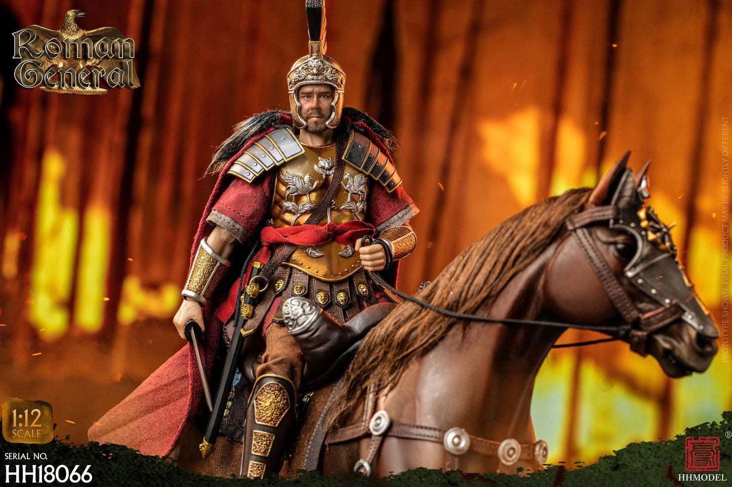 (Pre-Order) HHMODEL 1/12 Imperial Legion - Roman General HH18066