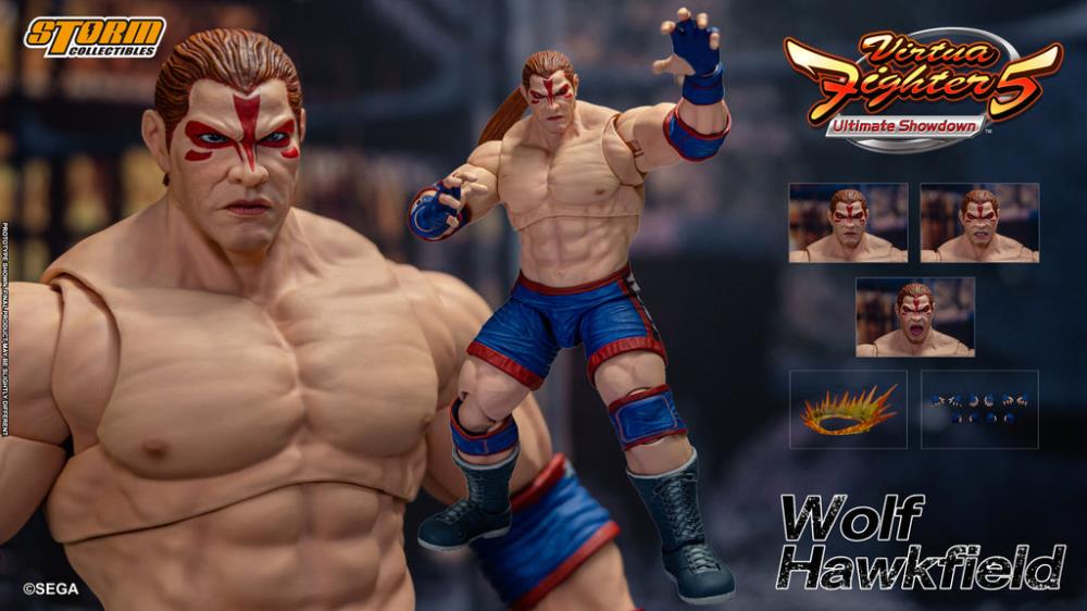 (Pre-Order) Storm Toys Virtua Fighter 5 Wolf Hawkfield 1/12 Scale