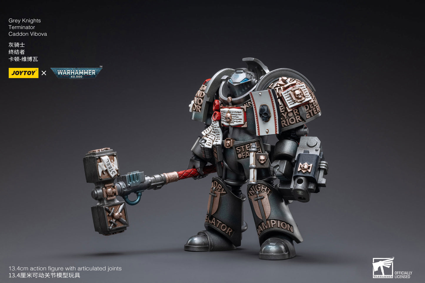 (Pre-Order) Warhammer 40K Grey Knights Nemesis Dreadknight (Including driver figures)