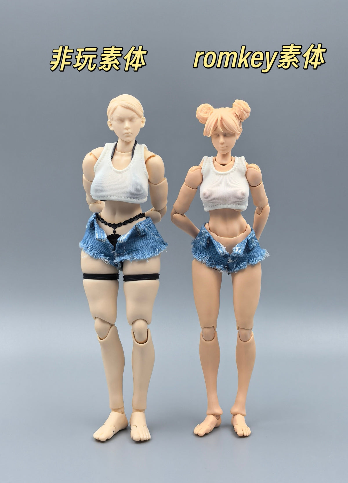 Custom 1/12 Clothing Jeans for Action Figures