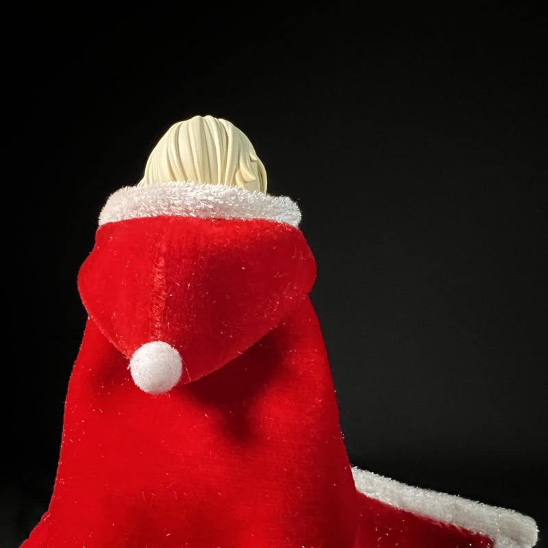 Custom 1/12 Clothing Accessories for Xmas Cloak Two Colours for 1/12 figures