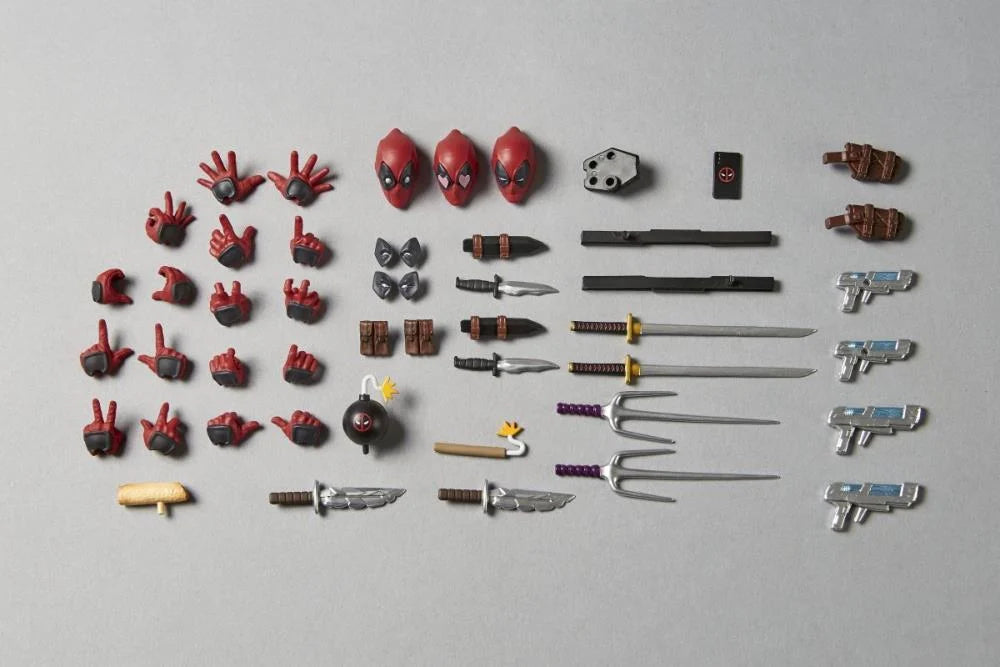 Kaiyodo Marvel Amazing Yamaguchi Revoltech NR050 Deadpool (Ver. 2.5) (In Stock)