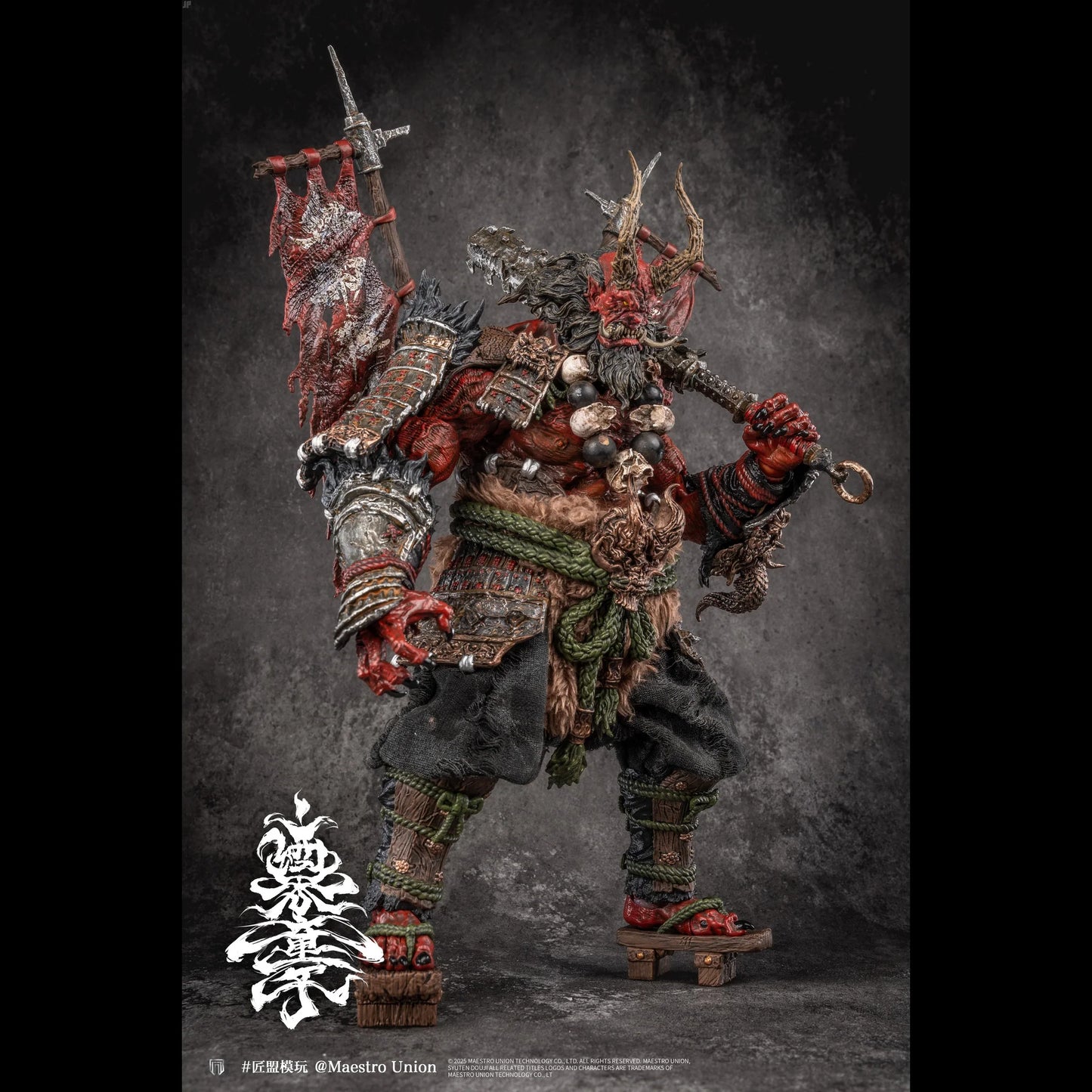 (Pre-Order) Maestro union studio Immortal Legend Syuten Douji 1/12 9 inches Action Figure Upgrade version
