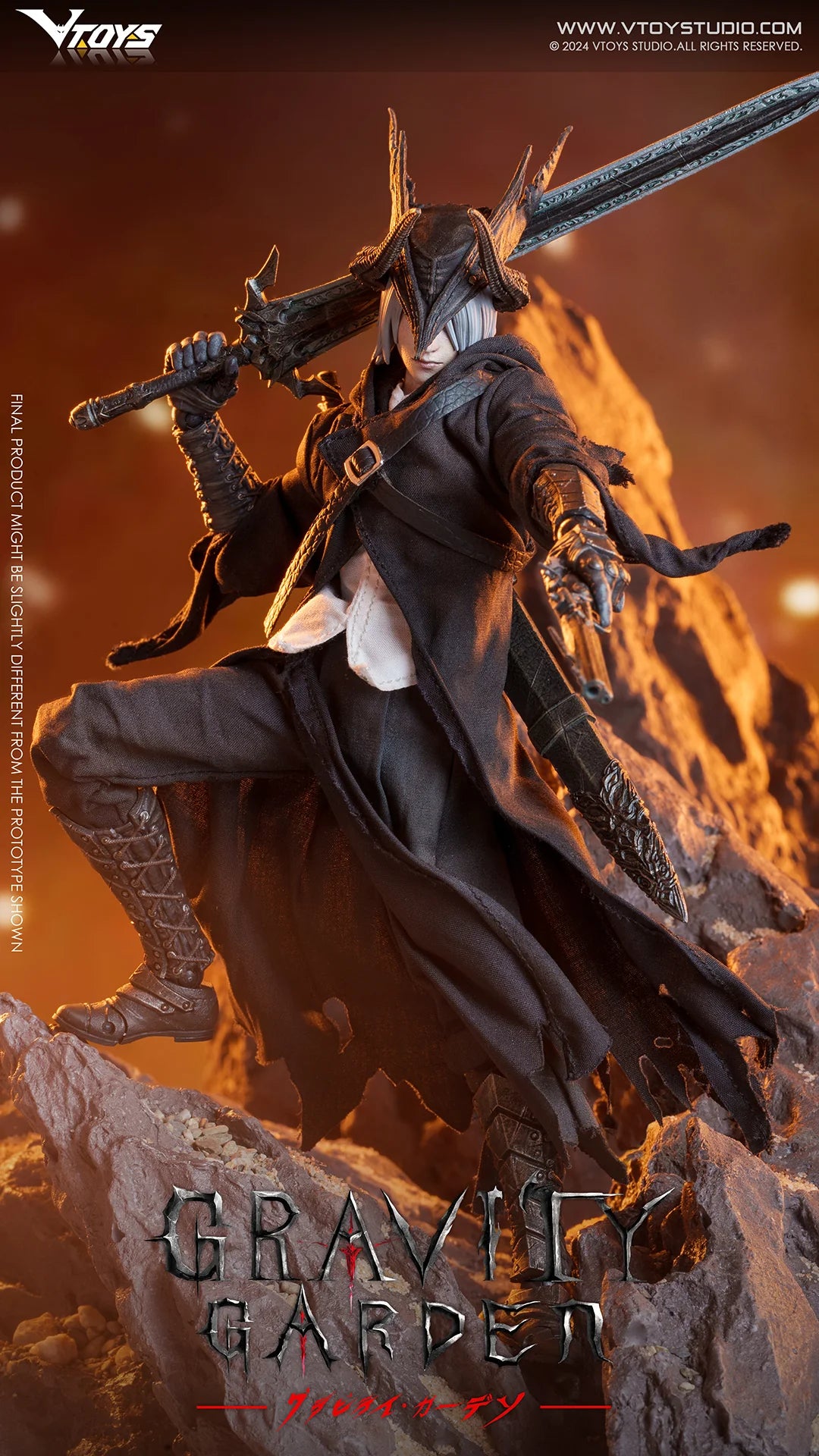 (Pre-Order) VTOYS 1/12th Hunter of Dragonfyre Action Figure VSD009 Regular and Deluxe Version