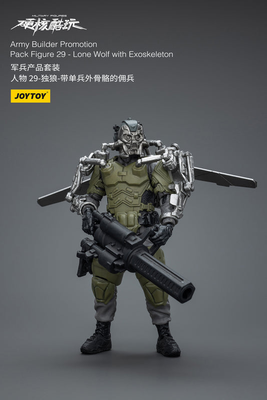 (Pre-Order) JOY TOY Army Builder Promotion Pack Figure 29 - Lone Wolf with Exoskeleton