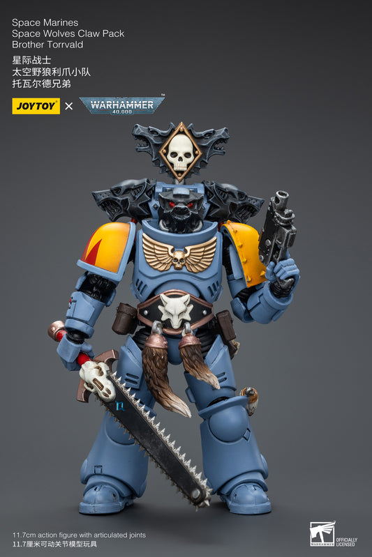(Pre-Order) Warhammer 40k Space Marines Space Wolves Claw Pack Brother Torrvald - Reissue
