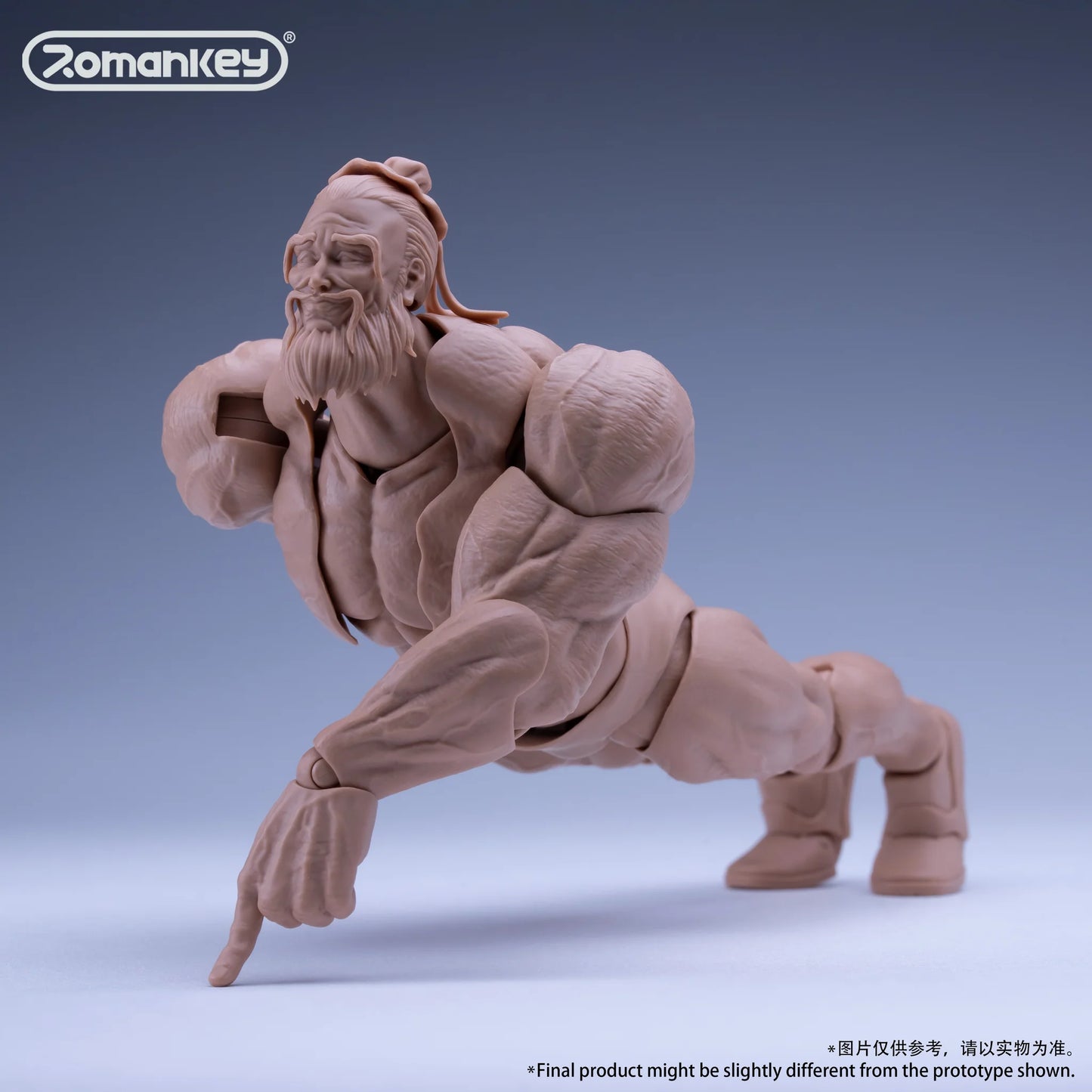 (Pre-Order) Romankey 1/12 Highly Articulated Male Body UMS003 BIG GUY Ver A B and C