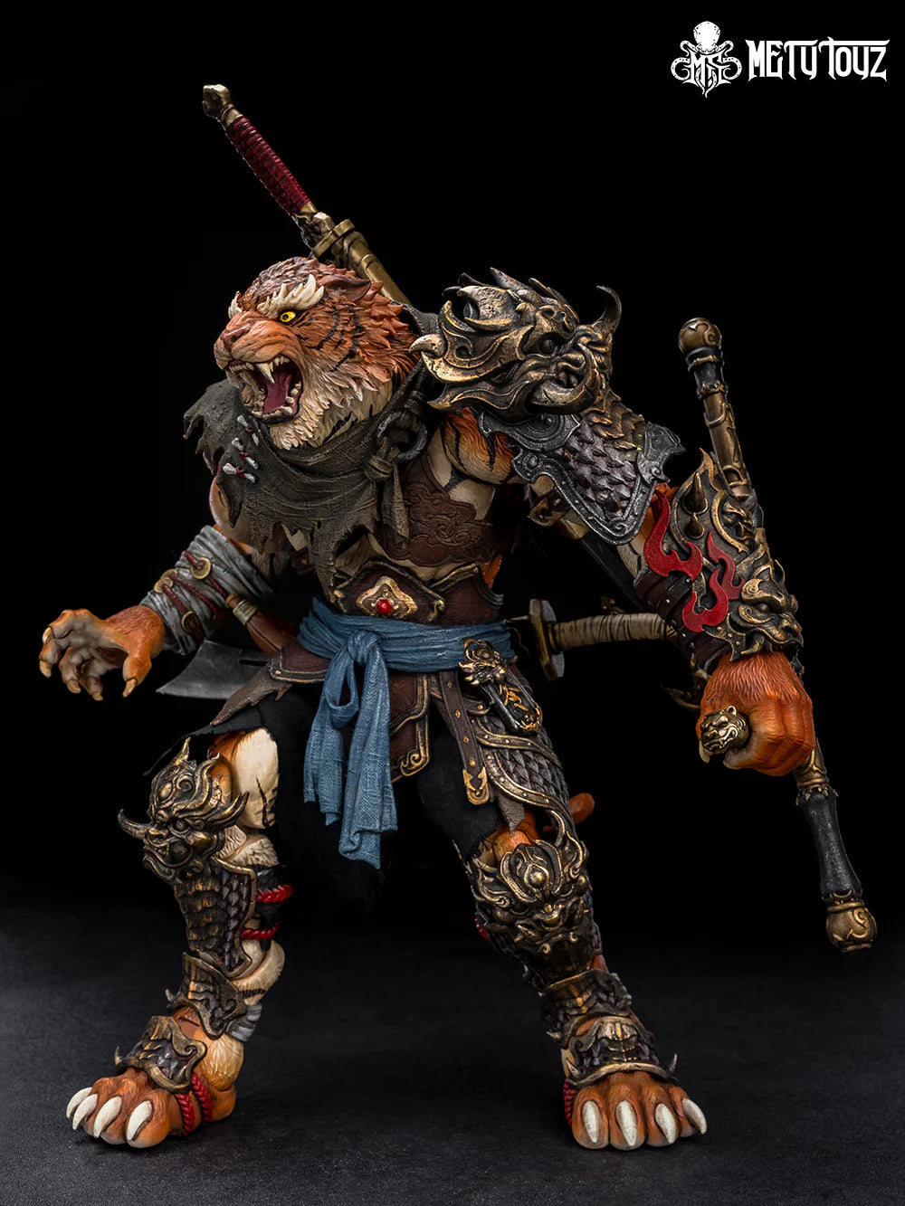 (Pre-Order) Mety toyz Adventurer's World Tiger Vanguard JinshanJun 1/10 9.5 inches Action Figure