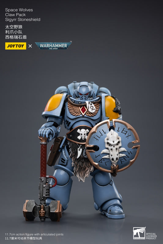 (Pre-Order) Warhammer 40k Space Wolves Claw Pack Sigyrr Stoneshield - Reissue