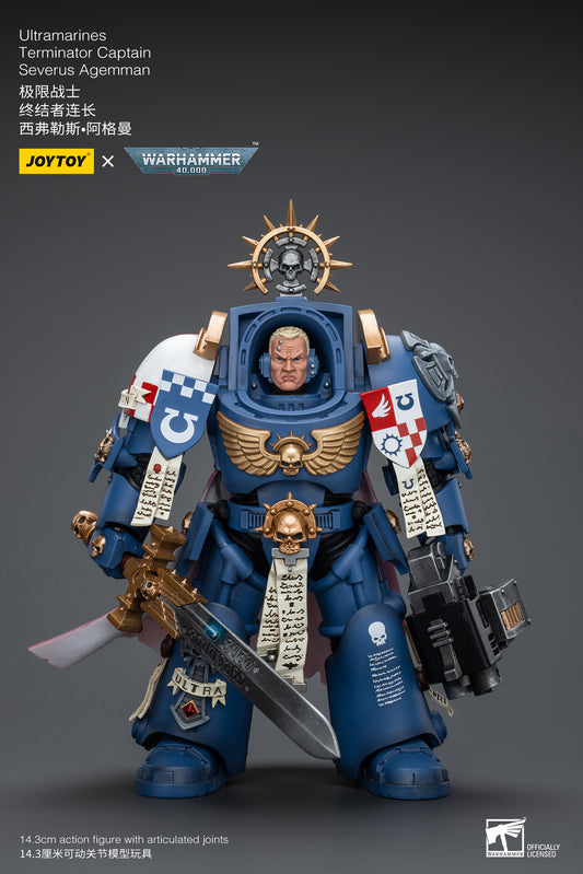 (Pre-Order) Warhammer 40k Ultramarines Terminator Captain Severus Agemman