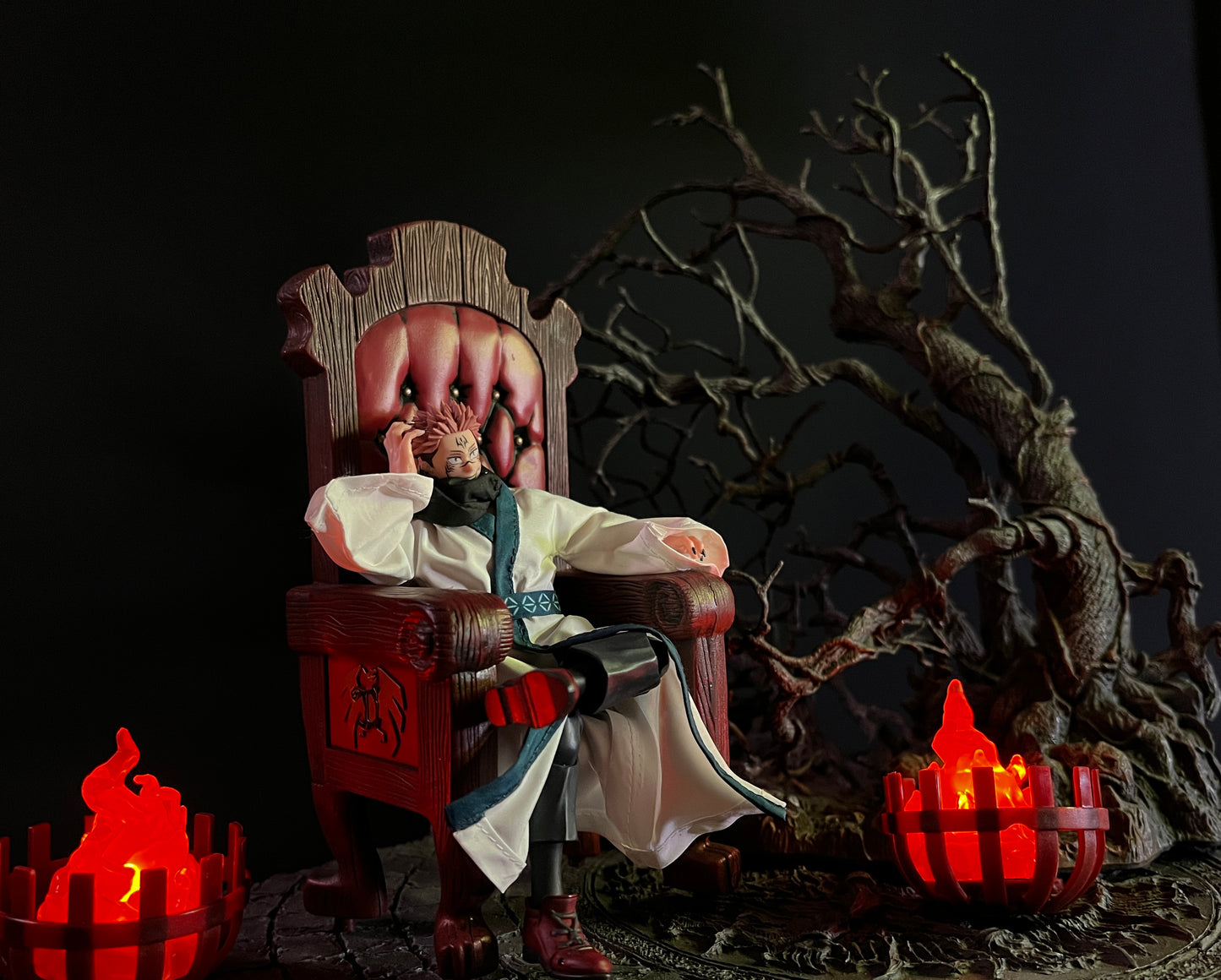 Custom 1/12 Clothing Accessories for S.H.Figuarts SHF Sukuna Cloth 1/12