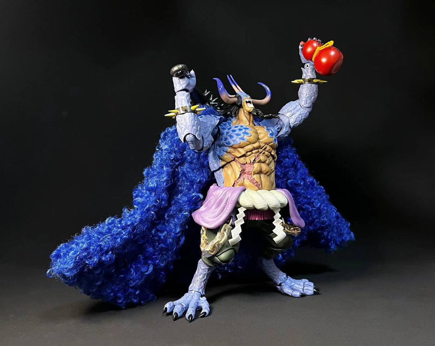 Custom 1/12 Clothing Accessories for SHF Kaido soft cloak
