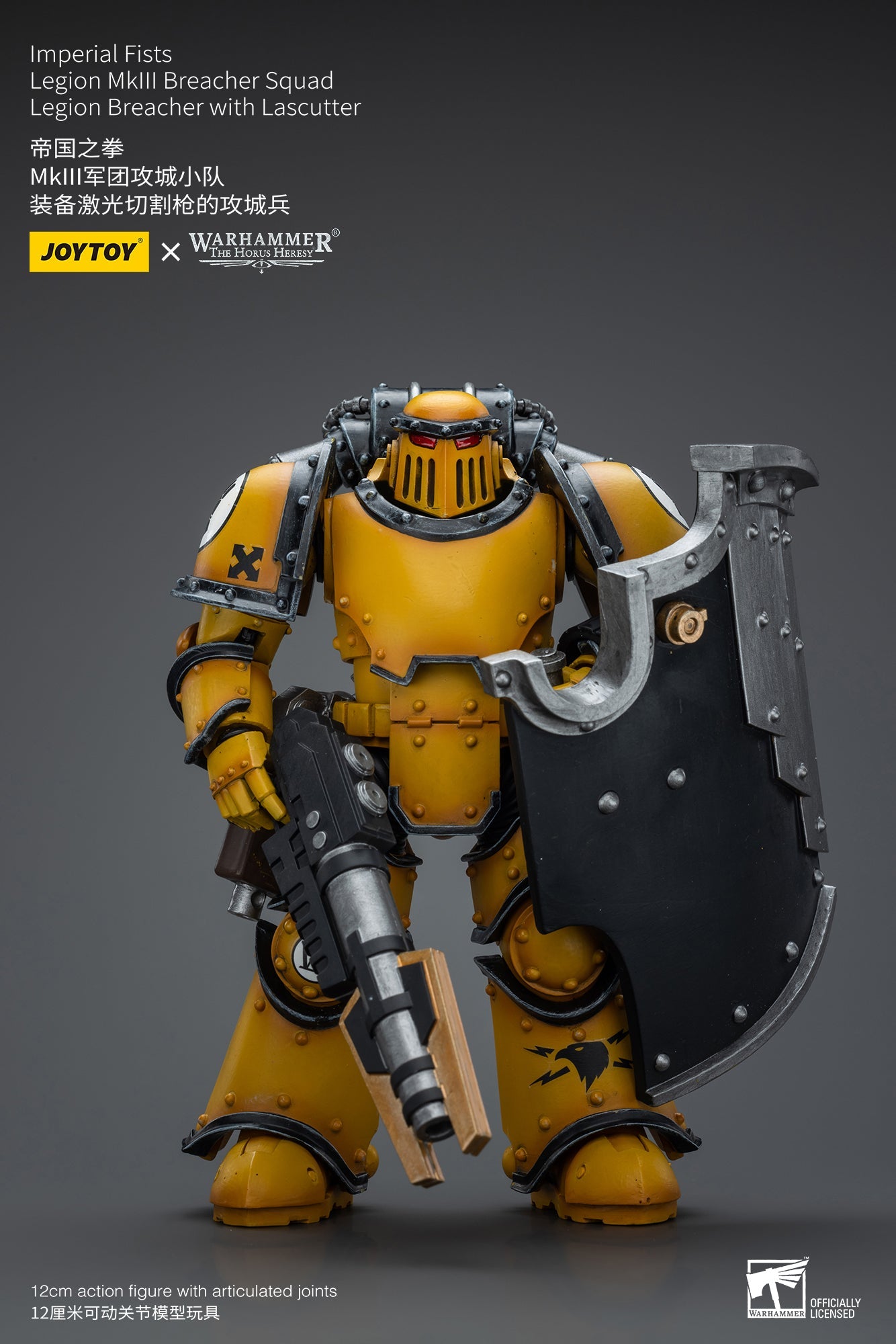 Warhammer The Horus Heresy Imperial Fists Legion MkIII Breacher Squad Legion Breacher with Lascutter (In Stock)