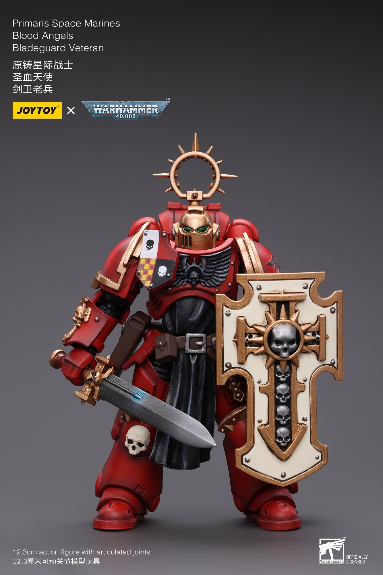 Warhammer 40K Primaris Space Marines Blood Angels Bladeguard Veteran (In Stock)