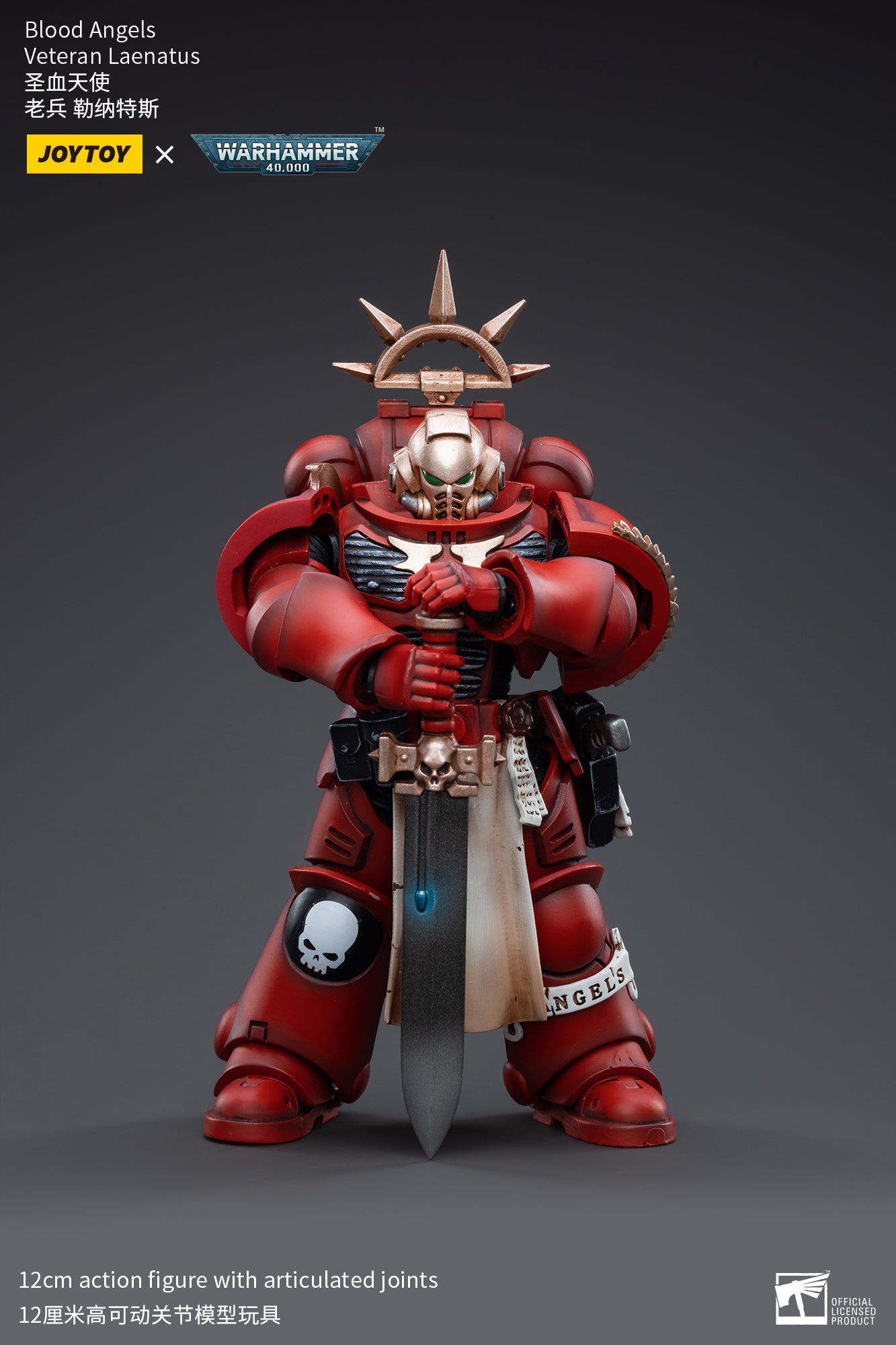 Warhammer 40k Blood Angels Veteran Laenatus (In Stock)