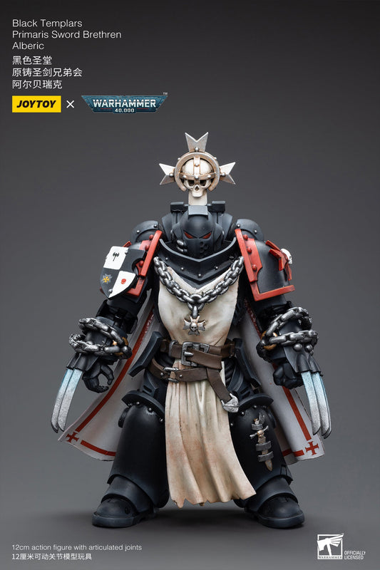 Warhammer 40K Black Templars Primaris Sword Brethren Alberic (Reissue) (In Stock)
