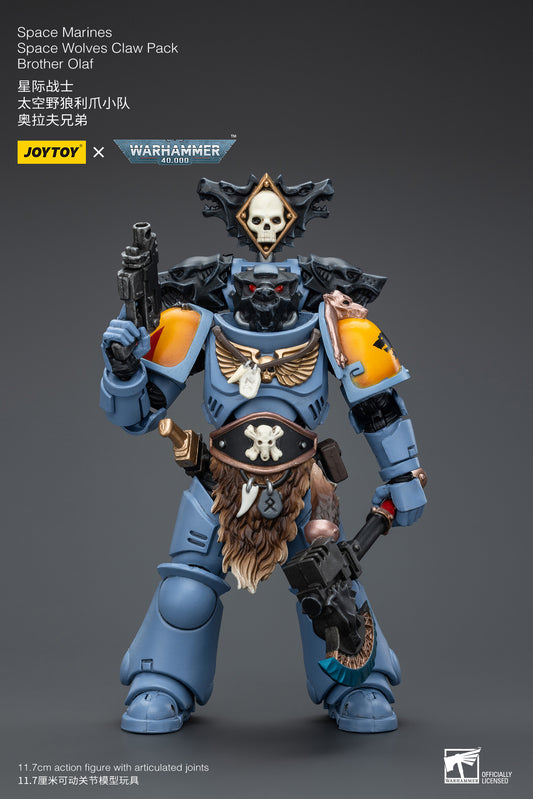 (Pre-Order) Warhammer 40k Space Marines Space Wolves Claw Pack Brother Olaf - Reissue