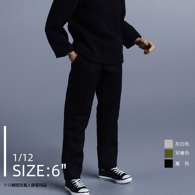 Pants for 1/12 6 inch figure
