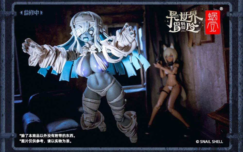 (Pre-Order) Snail Shell Zombie Grisa 1/12 Scale Action Figure