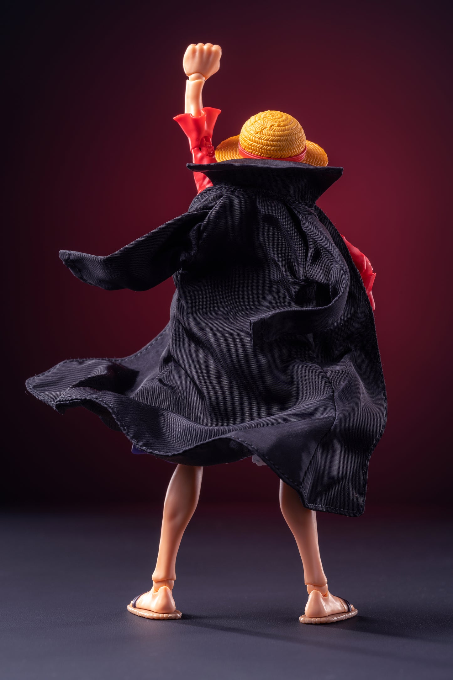 Custom 1/12 Clothing Accessories for S.H.Figuarts SHF Luffy Coat 1/12