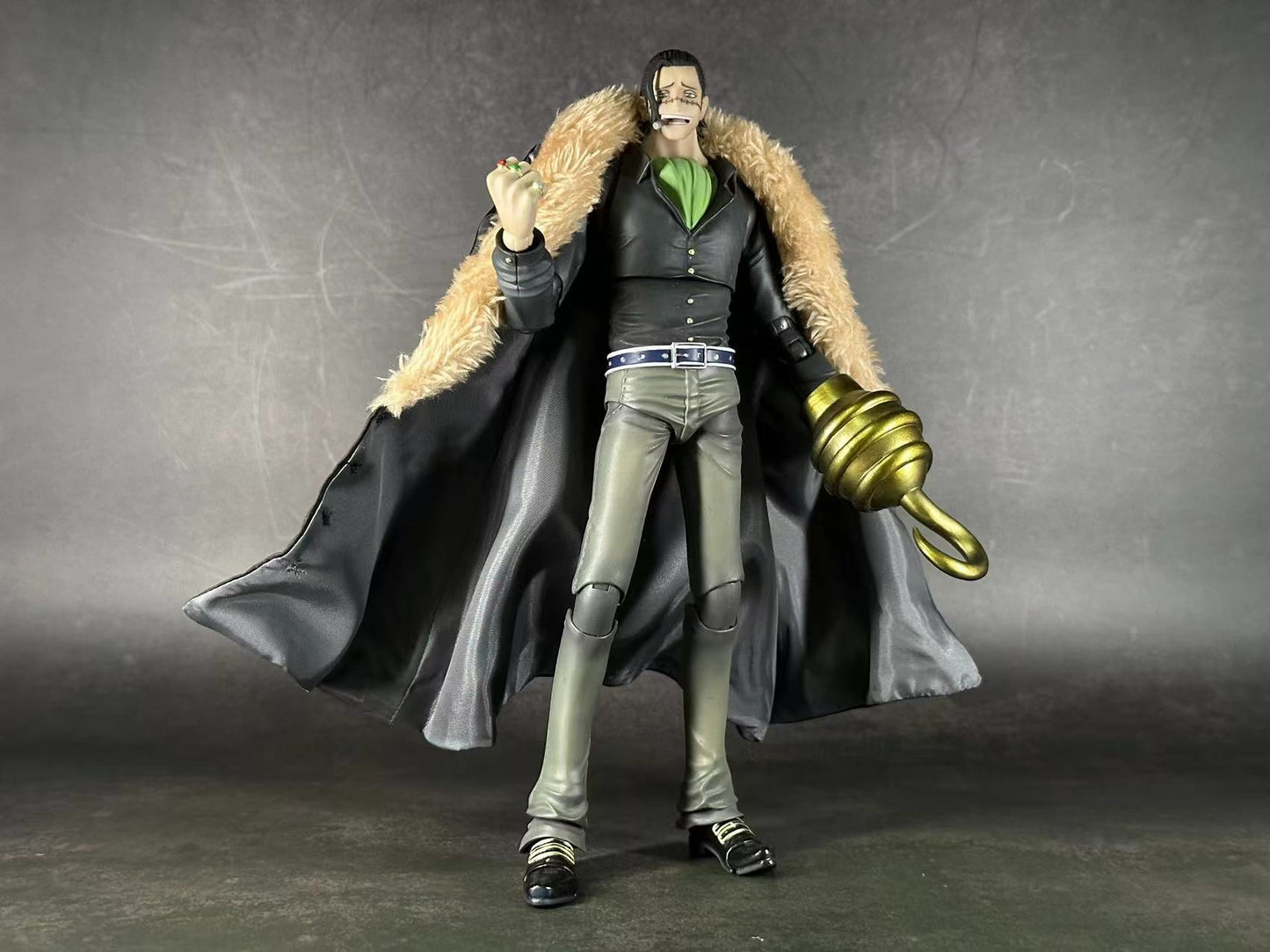Custom 1/12 Clothing Accessories for VAH Crocodile Coat for 1/10 Figures